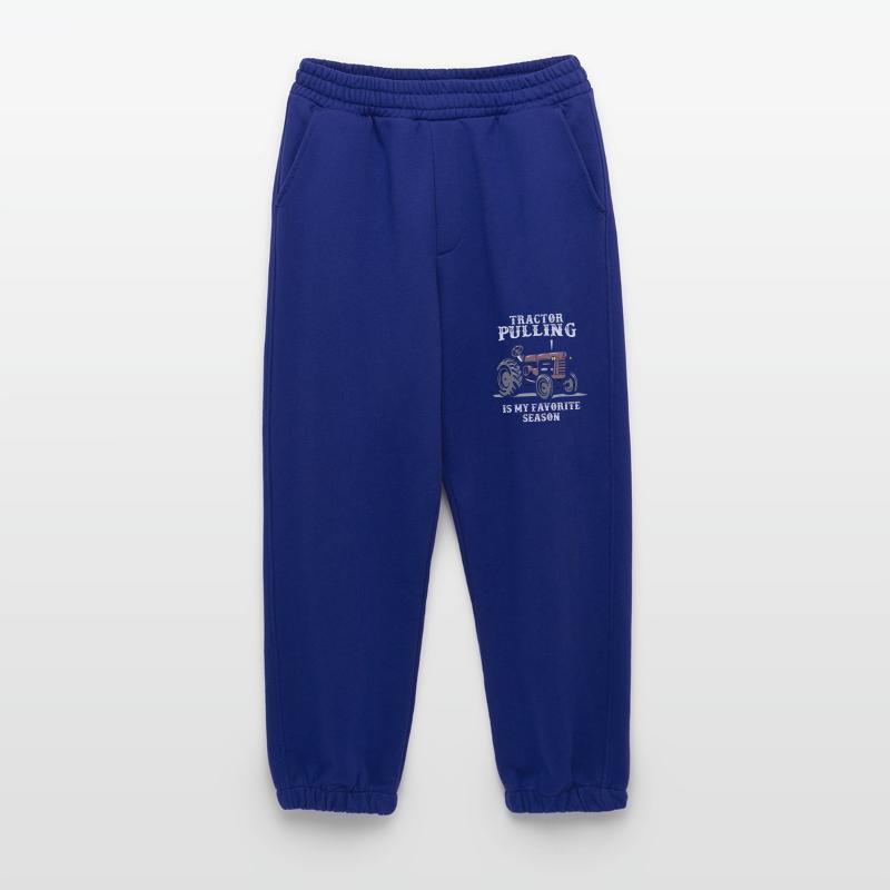 tractor pulling, tracteur tractor pulling, pulling, Pantalon de jogging bio épais fabriqué en UE
