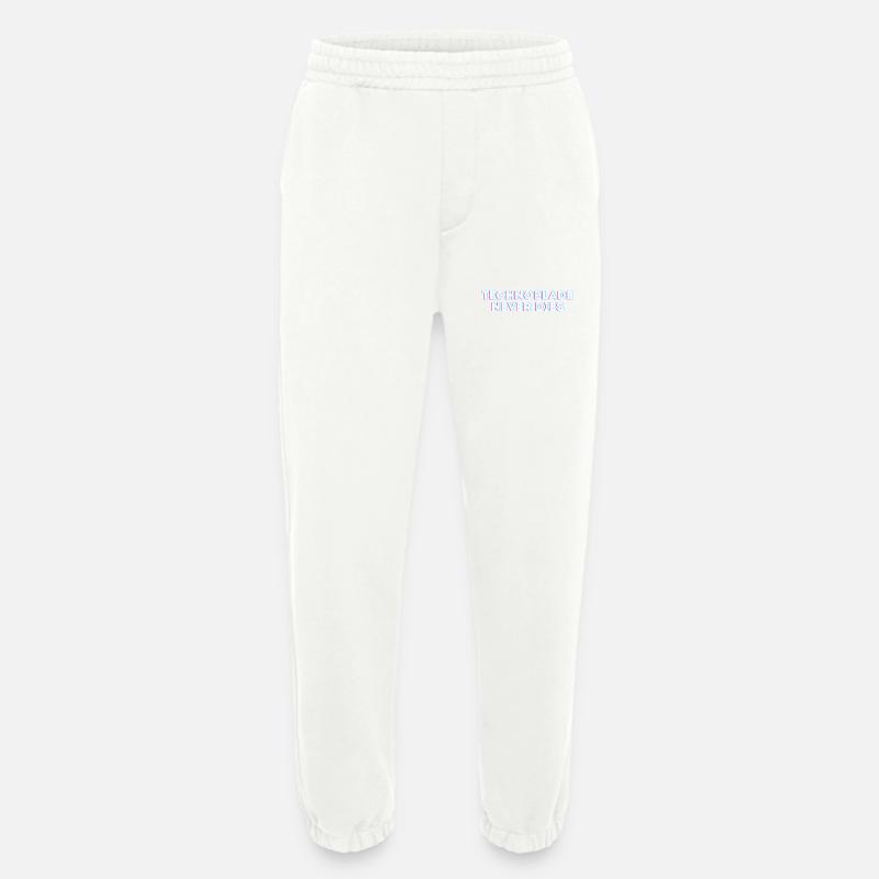 Technoblade Never dies - Heavyweight Jogging Pants - made by SPREAD  - OFF WHITE
