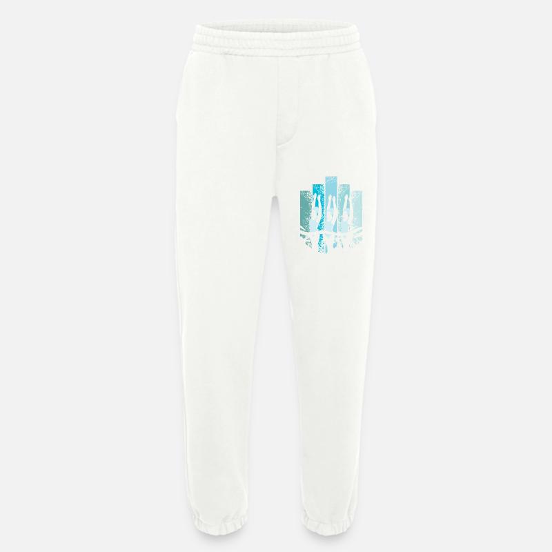 synchronschwimmen Retro - Heavyweight Jogginghose - made by SPREAD  - OFF WHITE