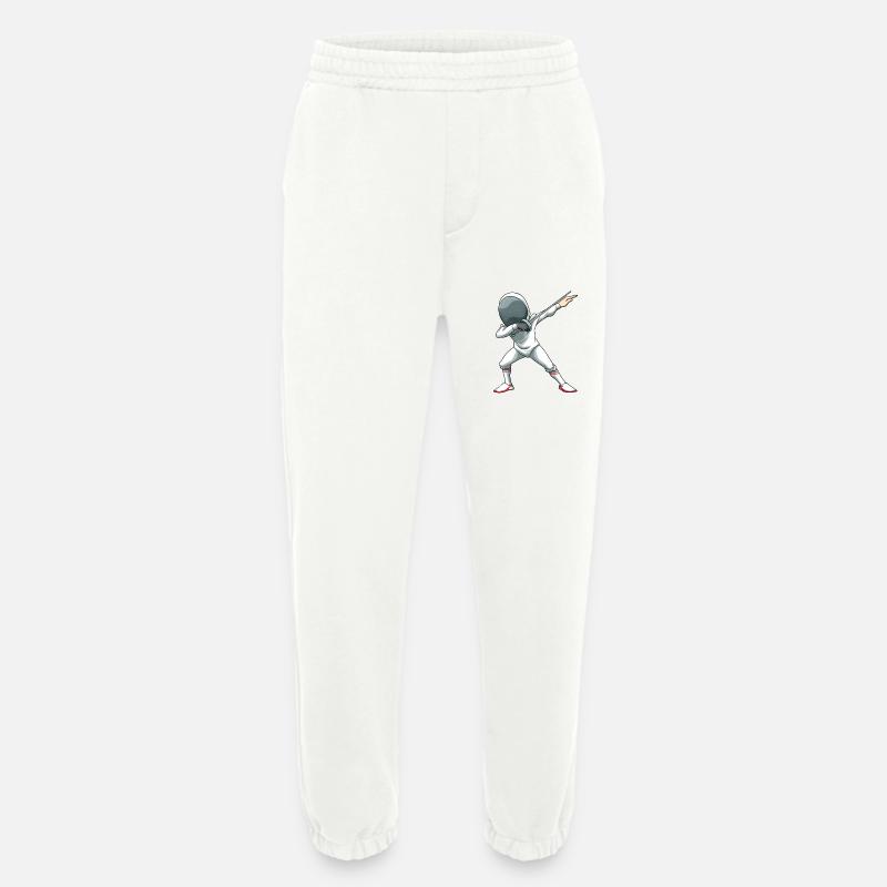 Fechten Dabbing Dab Fechtkampf - Heavyweight Jogginghose - made by SPREAD  - OFF WHITE