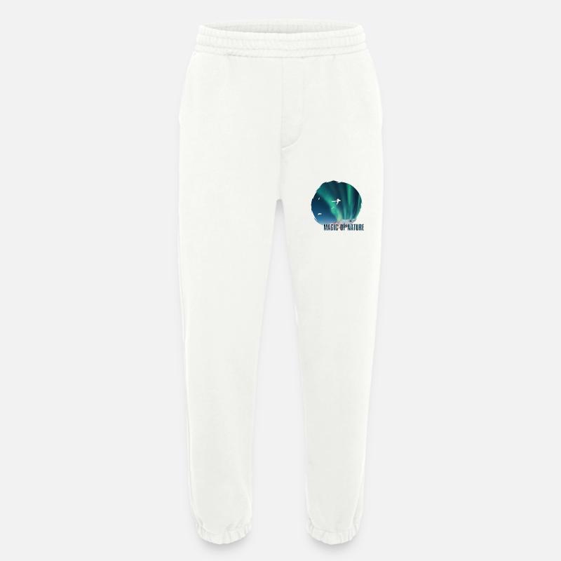 Aurora Nordlichter - Heavyweight Jogginghose - made by SPREAD  - OFF WHITE