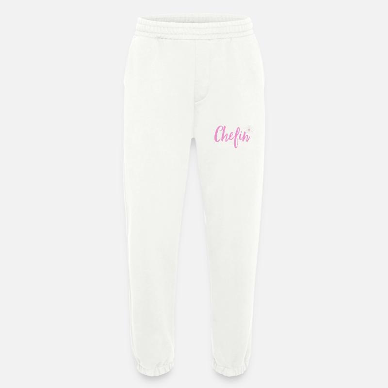 Chefin - Heavyweight Jogginghose - made by SPREAD  - OFF WHITE