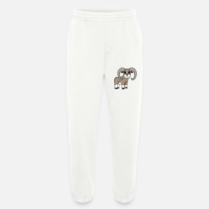 Mufflon Wildschaf - Heavyweight Jogginghose - made by SPREAD  - OFF WHITE