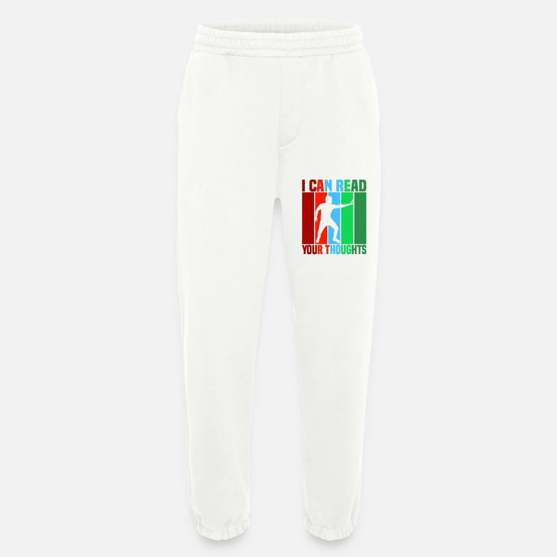 I Can Read Your Thoughts - Heavyweight Jogginghose - made by SPREAD  - OFF WHITE