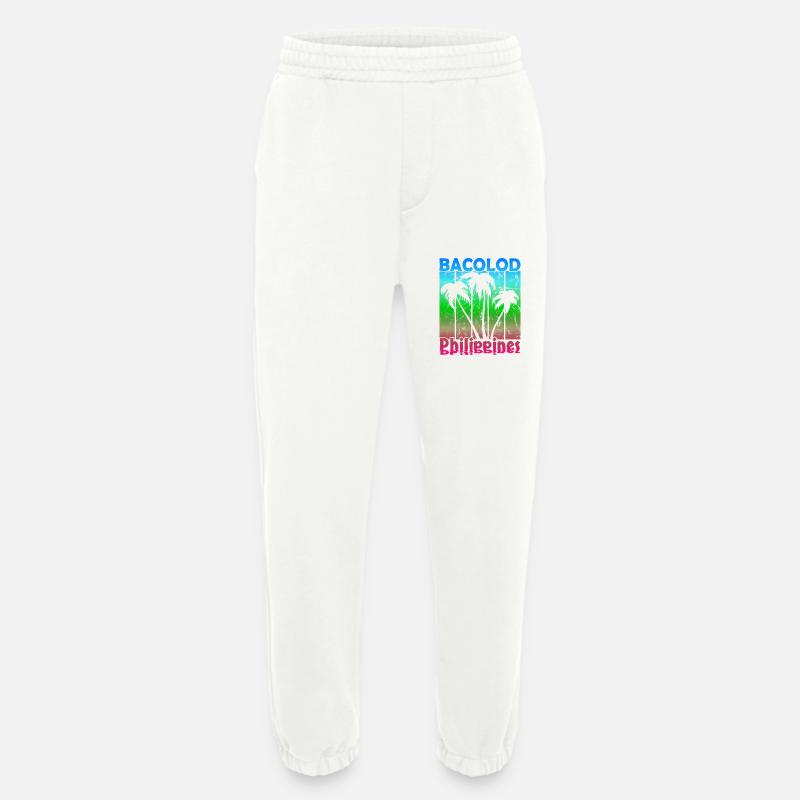 Bacolod Philippines - Heavyweight Jogginghose - made by SPREAD  - OFF WHITE