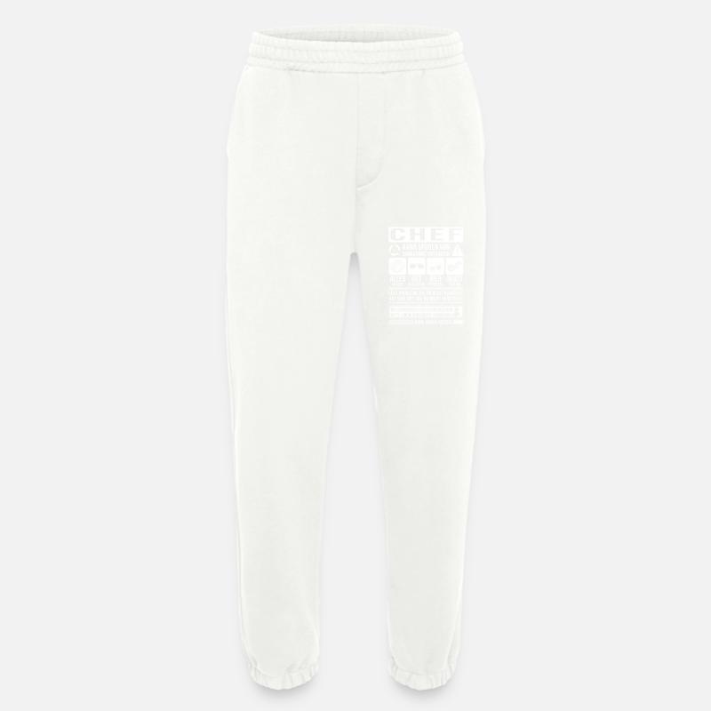 Chef Spruch lustig - Heavyweight Jogginghose - made by SPREAD - OFF WHITE