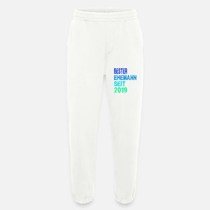 Bester Ehemann seit 2019 - Heavyweight Jogginghose - made by SPREAD  - OFF WHITE
