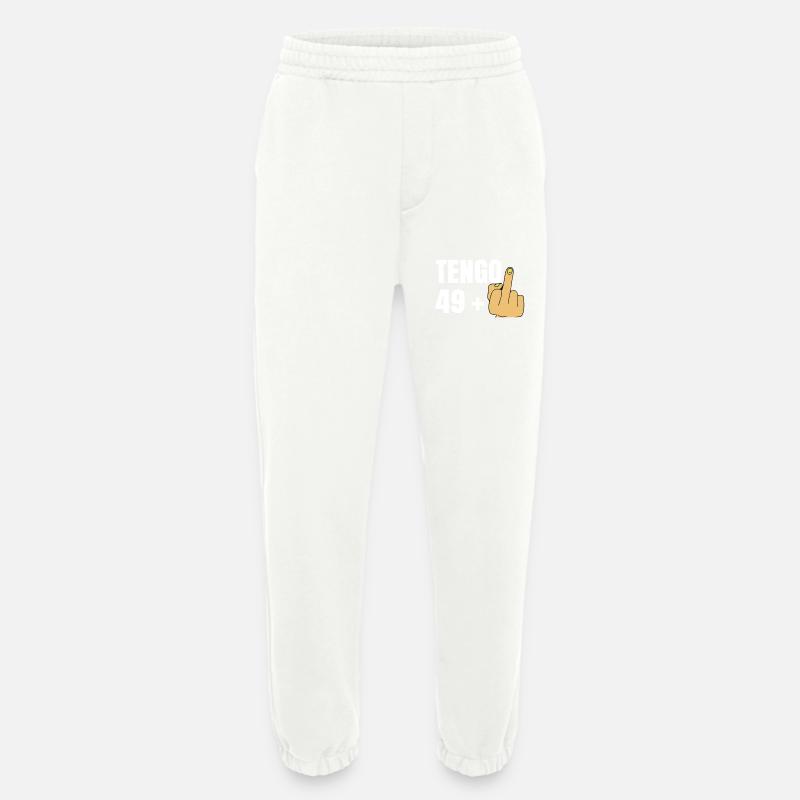 Ich bin 50 Jahre alt - Heavyweight Jogginghose - made by SPREAD - OFF WHITE