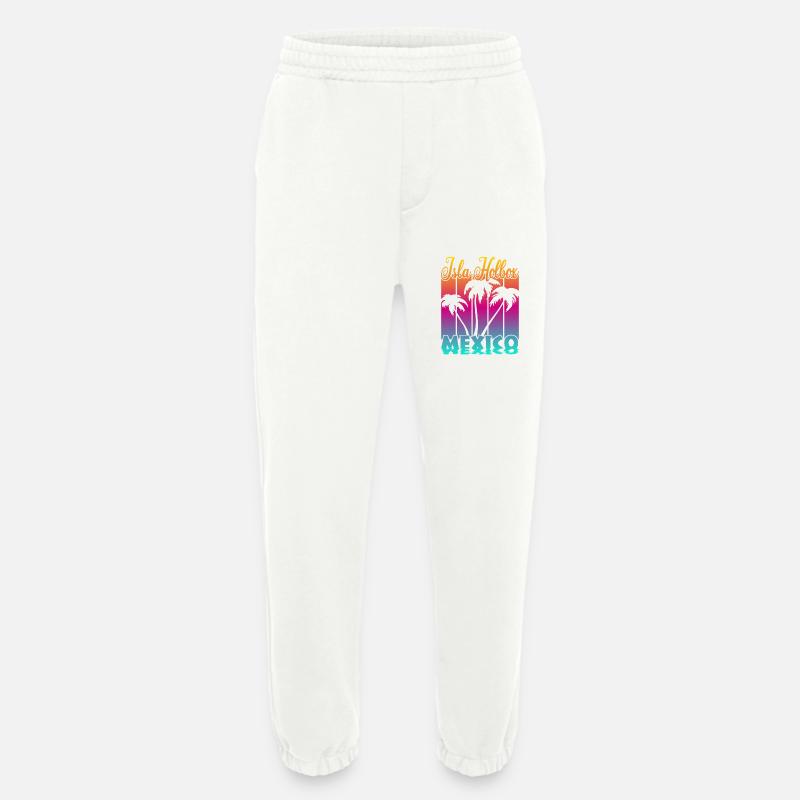 Isla Holbox Mexiko - Heavyweight Jogginghose - made by SPREAD  - OFF WHITE