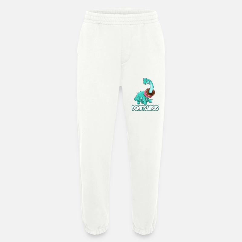 Donutsaurus Dinosaurier Brachiosaurus - Heavyweight Jogginghose - made by SPREAD  - OFF WHITE