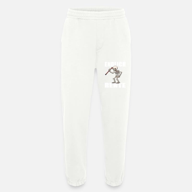 ENDLICH RENTE - Heavyweight Jogginghose - made by SPREAD  - OFF WHITE