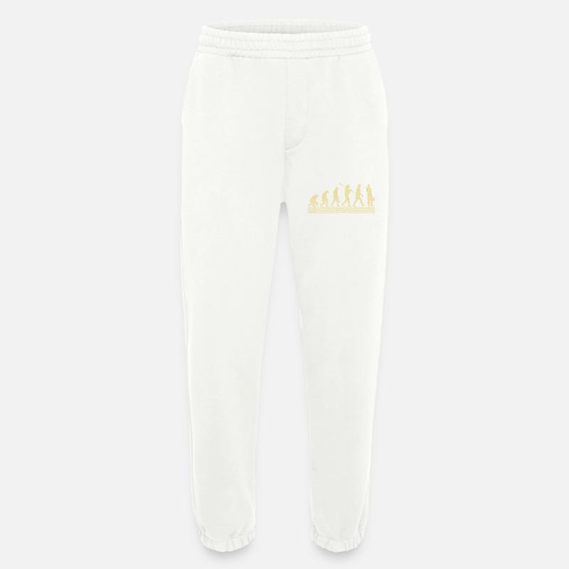 Plumbing evolution - Heavyweight Jogging Pants - made by SPREAD  - OFF WHITE