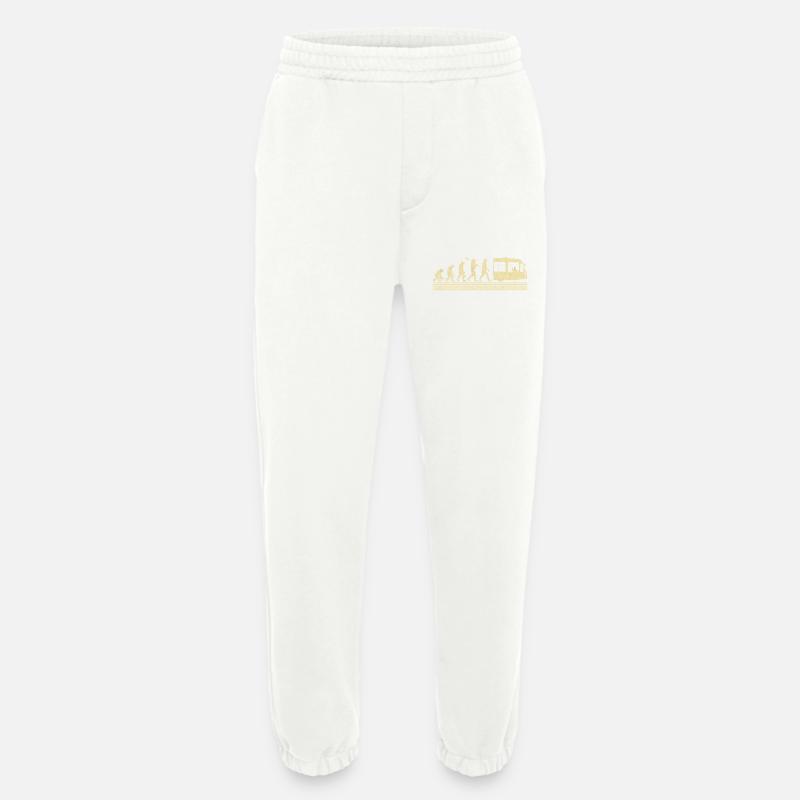 Busfahrer-evolution - Heavyweight Jogginghose - made by SPREAD  - OFF WHITE