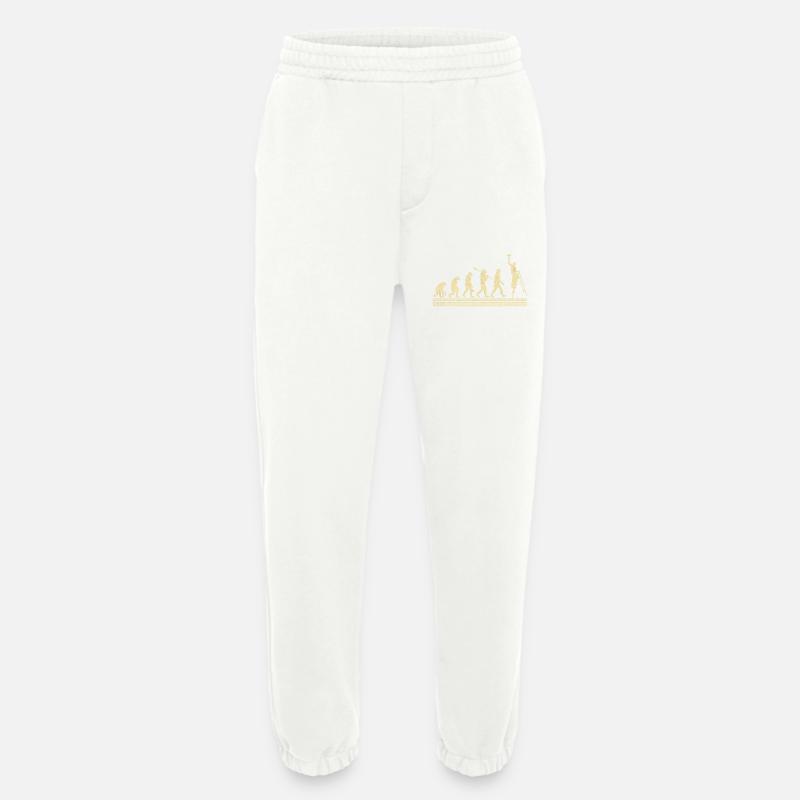 Painter evolution - Heavyweight Jogging Pants - made by SPREAD  - OFF WHITE