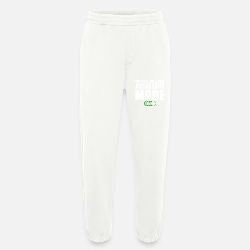 Physiotherapy Assistant Gift - Heavyweight Jogging Pants - made by SPREAD  - OFF WHITE