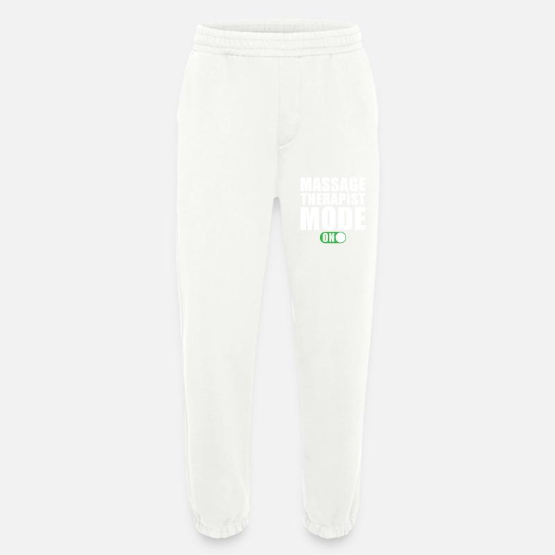 Masseur Modus Ein - Heavyweight Jogginghose - made by SPREAD  - OFF WHITE