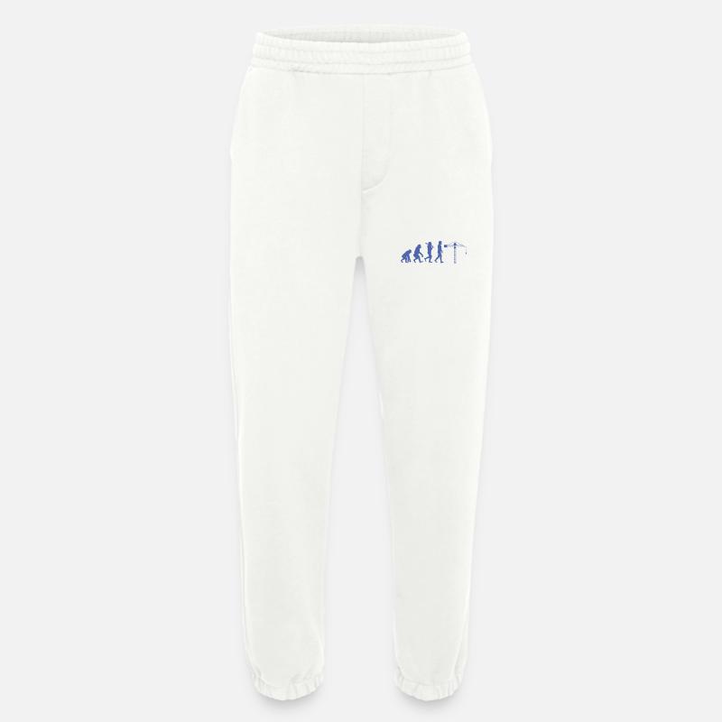 Kranführer Evolution - Heavyweight Jogginghose - made by SPREAD  - OFF WHITE