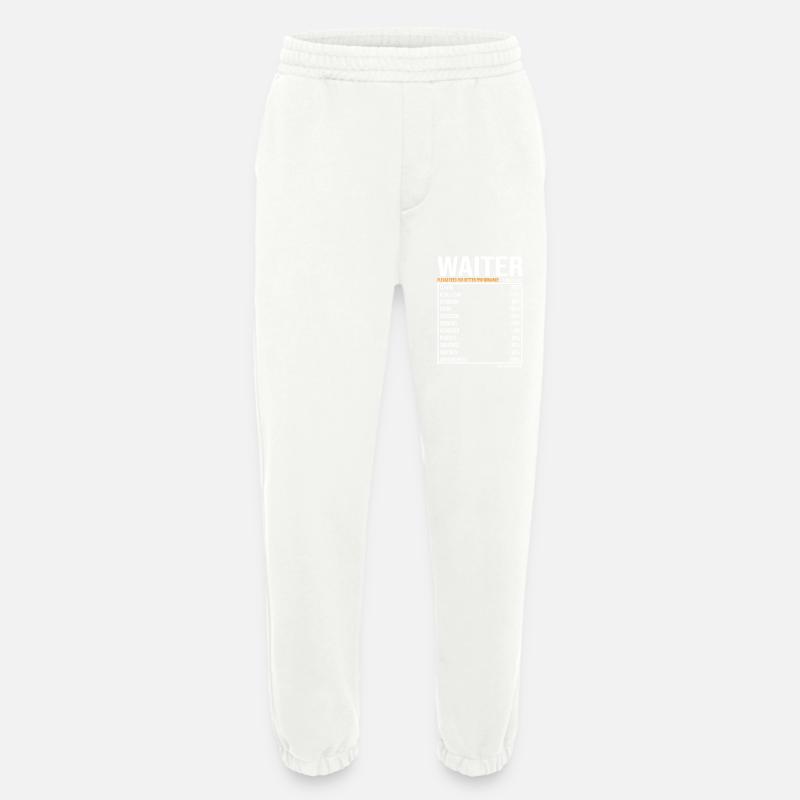 Kellner Spruch Kellner Geschenk - Heavyweight Jogginghose - made by SPREAD  - OFF WHITE