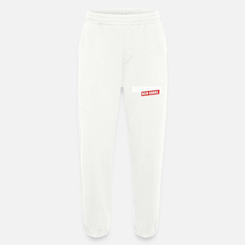 Bearbock Nein Danke - Heavyweight Jogginghose - made by SPREAD  - OFF WHITE