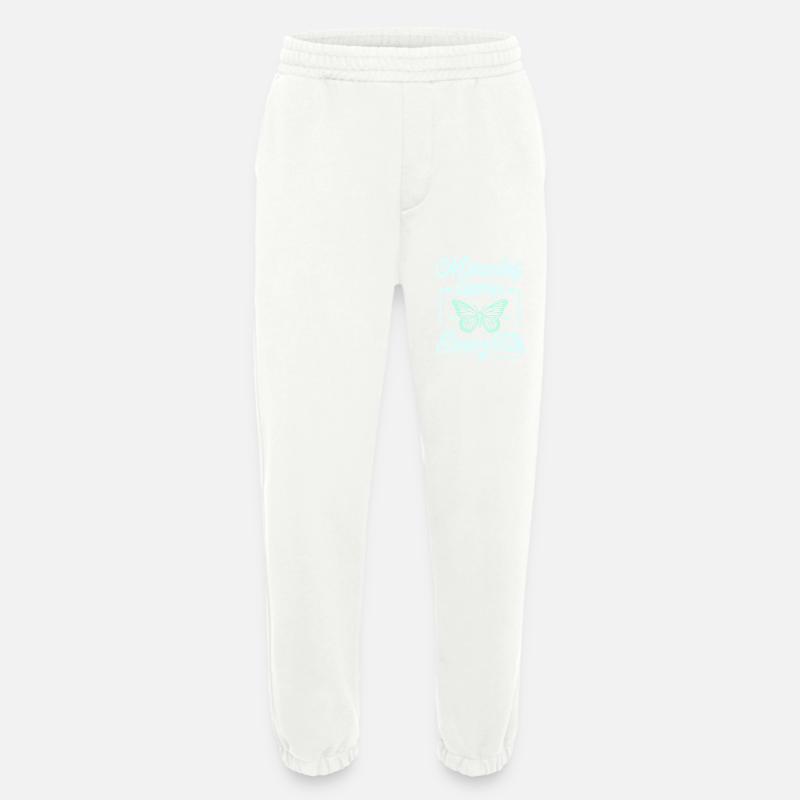 Miracles happens every day - Heavyweight Jogginghose - made by SPREAD  - OFF WHITE