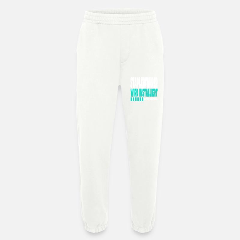 Staplerfahrer wird installiert - Heavyweight Jogginghose - made by SPREAD  - OFF WHITE