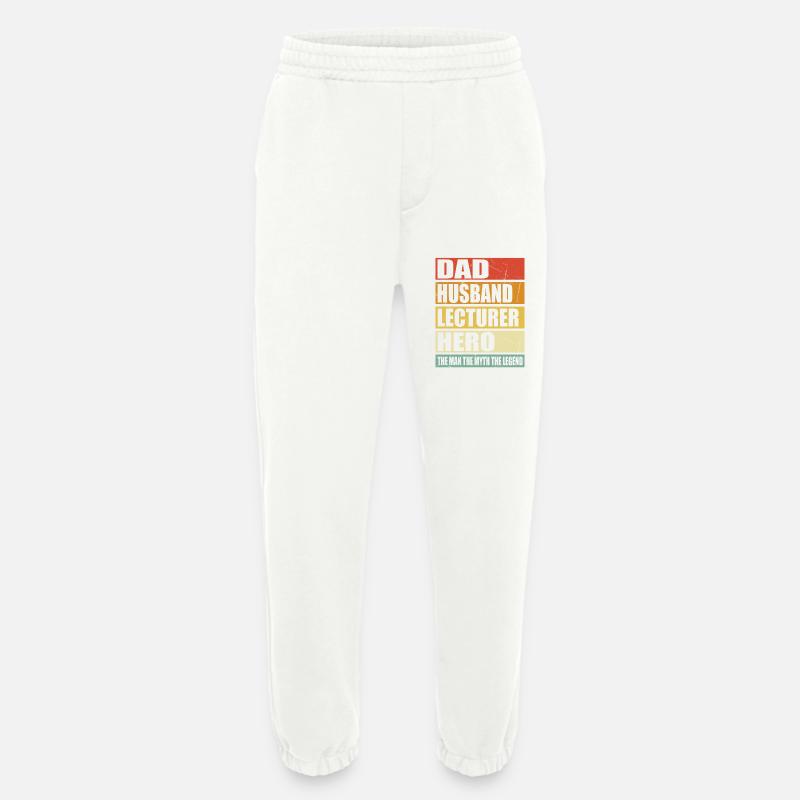 Vater Ehemann Dozent Held - Heavyweight Jogginghose - made by SPREAD  - OFF WHITE