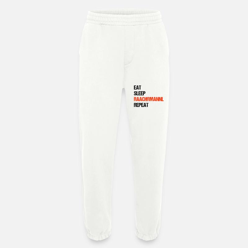 Erzgebirge Räuchermännchen - Heavyweight Jogginghose - made by SPREAD - OFF WHITE