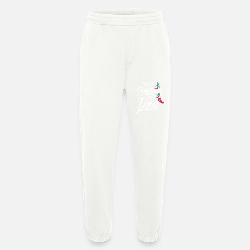 First christmas as a dad - Heavyweight Jogginghose - made by SPREAD  - OFF WHITE