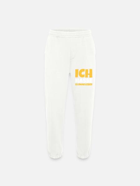 Straße ankleben Protest - Heavyweight Jogginghose - made by SPREAD  - OFF WHITE