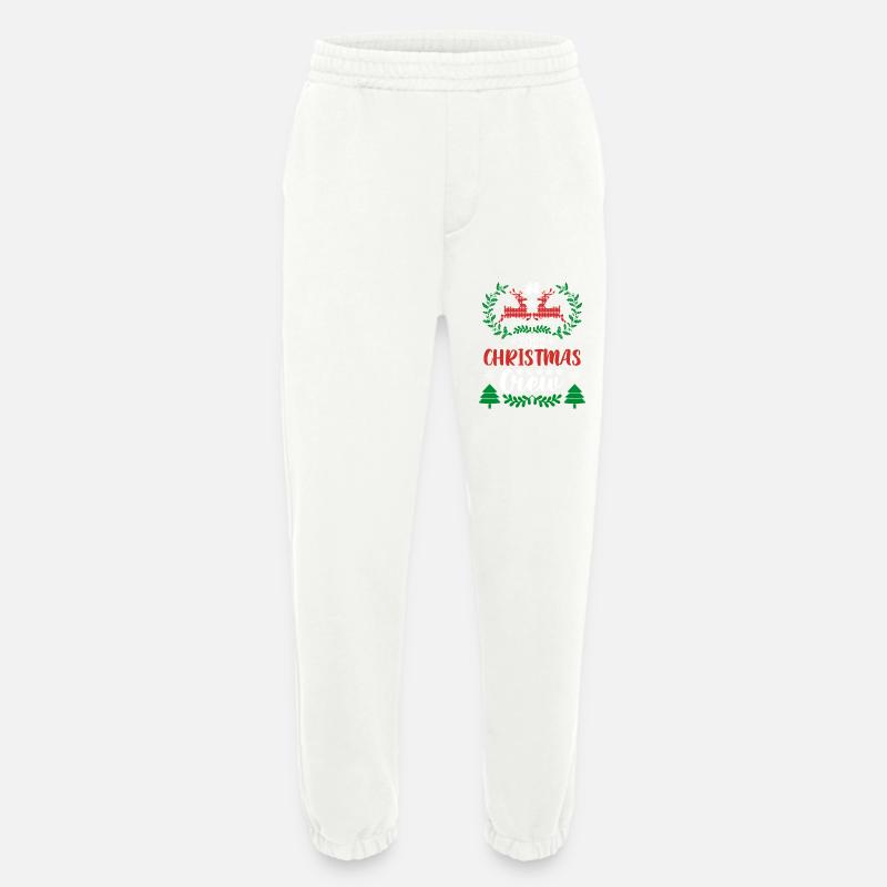 Rentier Weihnachten Pullover - Heavyweight Jogginghose - made by SPREAD  - OFF WHITE