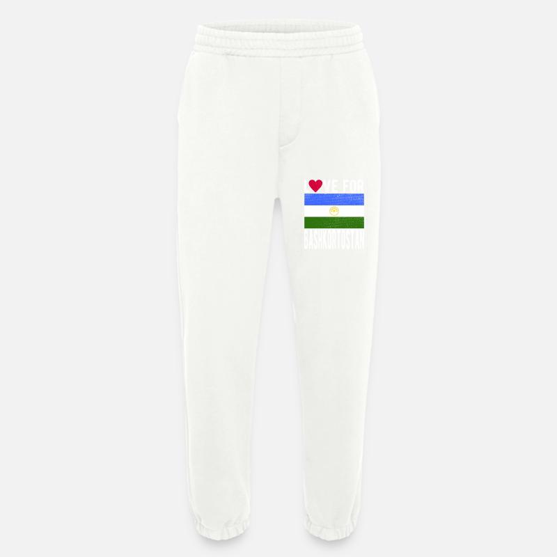 Bashkortostan Souvenir - Heavyweight Jogginghose - made by SPREAD  - OFF WHITE