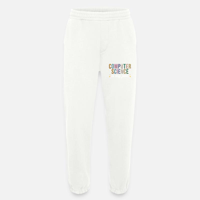 Computer Science Ist Meine Leidenschaft - Heavyweight Jogginghose - made by SPREAD  - OFF WHITE