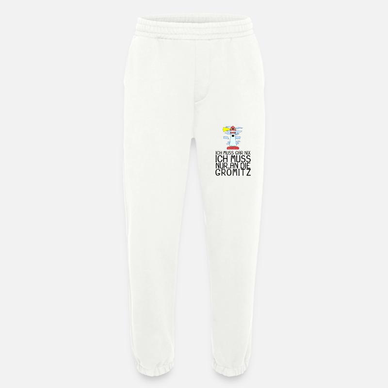 Grömitz Spruch Sprüche - Heavyweight Jogginghose - made by SPREAD  - OFF WHITE