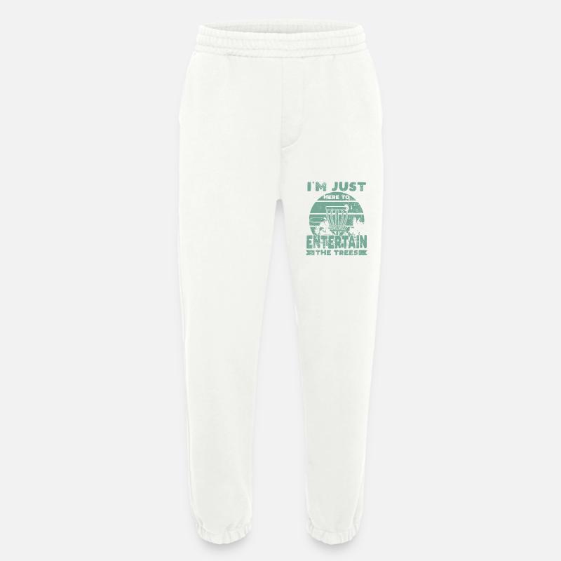 Disc Golf Spruch - Heavyweight Jogginghose - made by SPREAD  - OFF WHITE