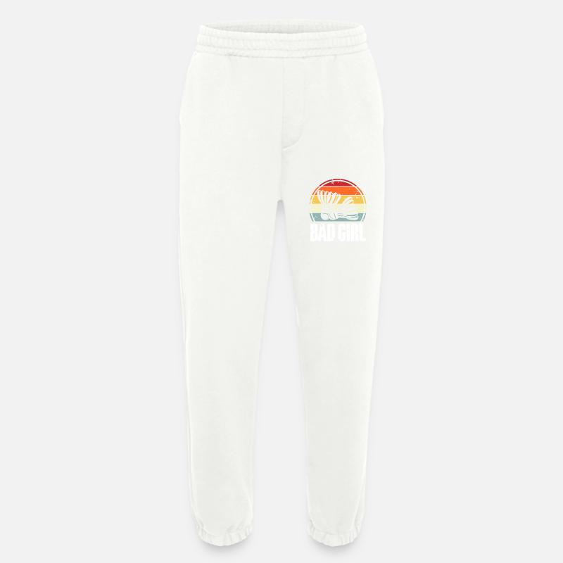 Badminton - Heavyweight Jogginghose - made by SPREAD  - OFF WHITE