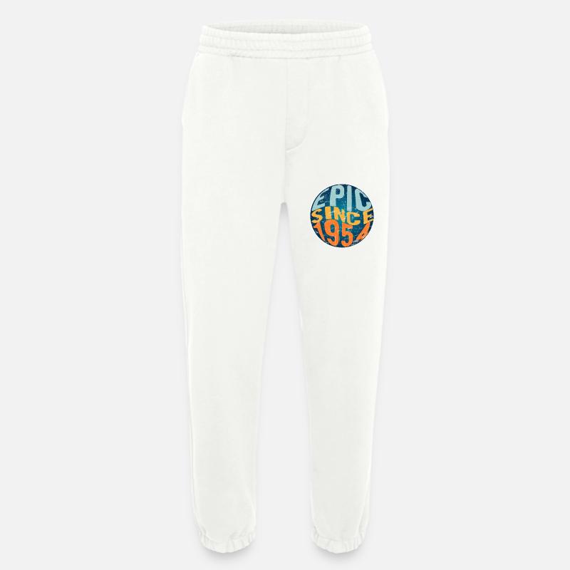 Epic since 1954 - Heavyweight Jogging Pants - made by SPREAD  - OFF WHITE