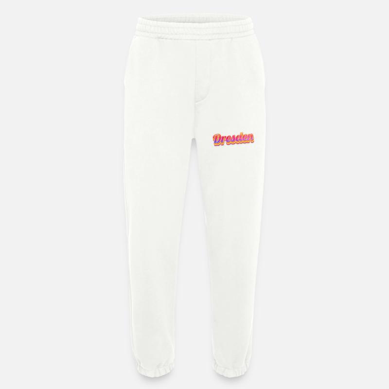 Dresdnerin Dresdner Dresden - Heavyweight Jogginghose - made by SPREAD  - OFF WHITE