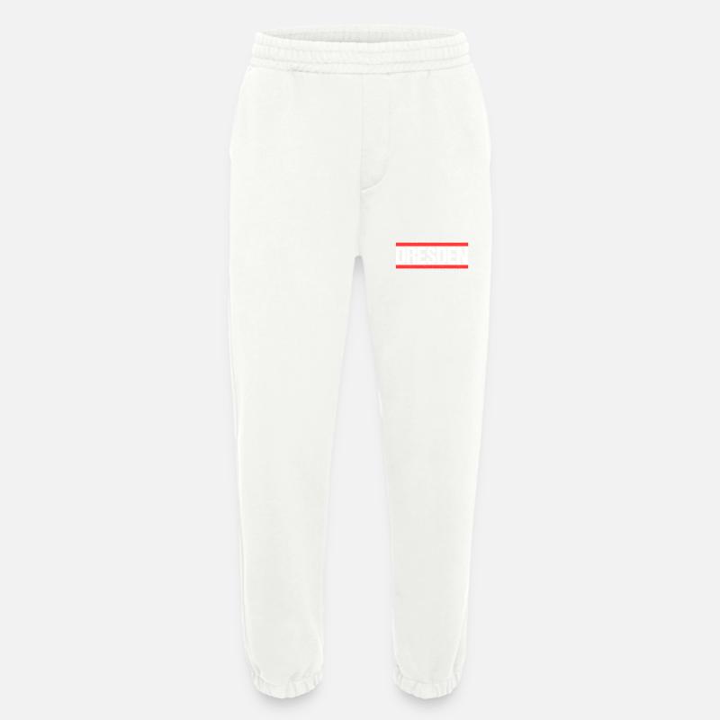 Dresdnerin Dresdner Dresden - Heavyweight Jogginghose - made by SPREAD  - OFF WHITE