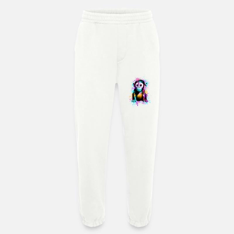 Affe - Heavyweight Jogginghose - made by SPREAD  - OFF WHITE