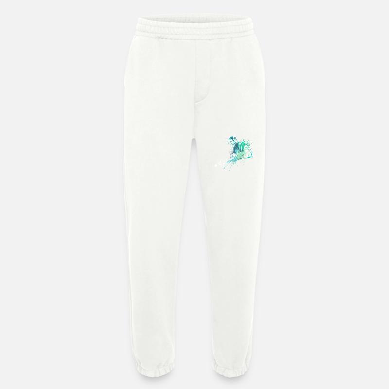 Cool splash pool billiards player - Heavyweight Jogginghose - made by SPREAD - OFF WHITE
