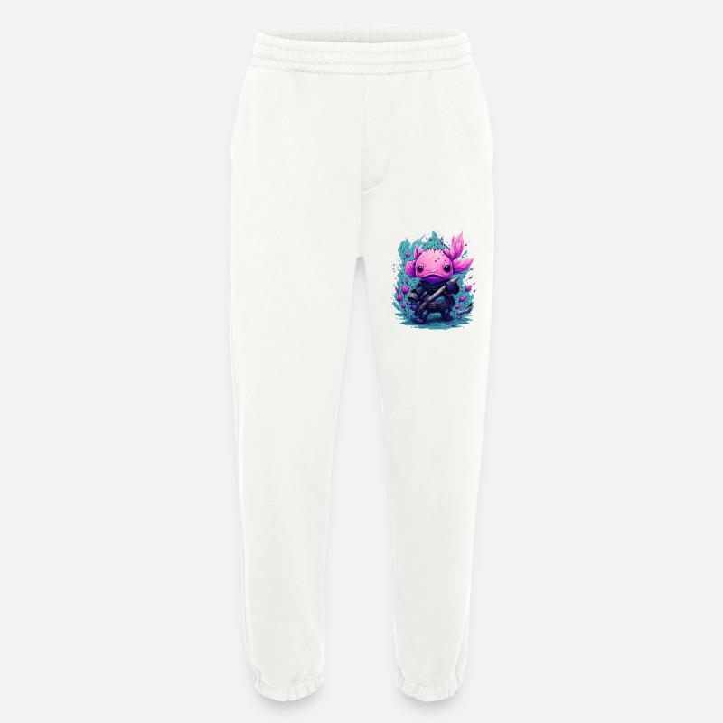Axolotl - Heavyweight Jogginghose - made by SPREAD  - OFF WHITE