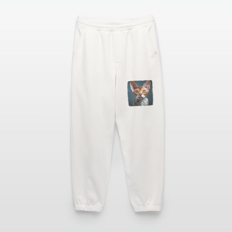 Chaton Devon Rex Chat Devon Rex Pantalon de jogging bio épais fabriqué en UE