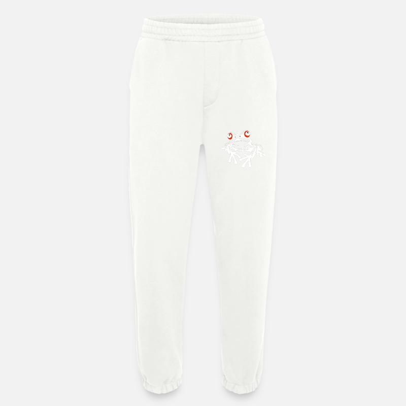 Tree Frog Baumfrösche Baumfrosch - Heavyweight Jogging Pants - made by SPREAD  - OFF WHITE