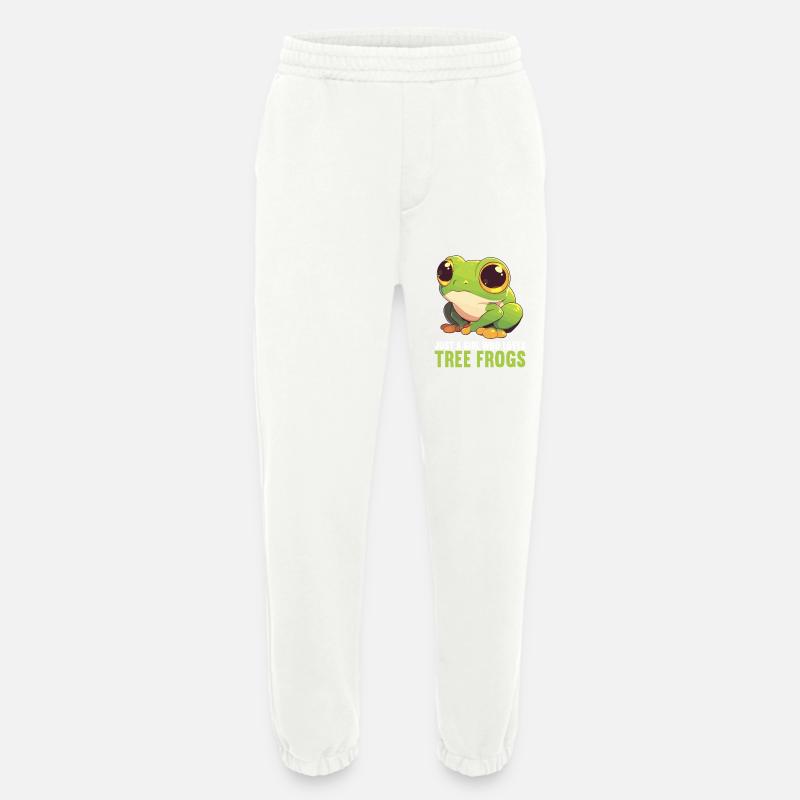 Tree Frog Baumfrösche Baumfrosch - Heavyweight Jogginghose - made by SPREAD - OFF WHITE