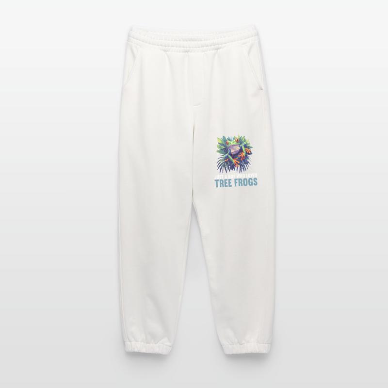 Rainette Baumfrösche Baumfrosch Pantalon de jogging bio épais fabriqué en UE