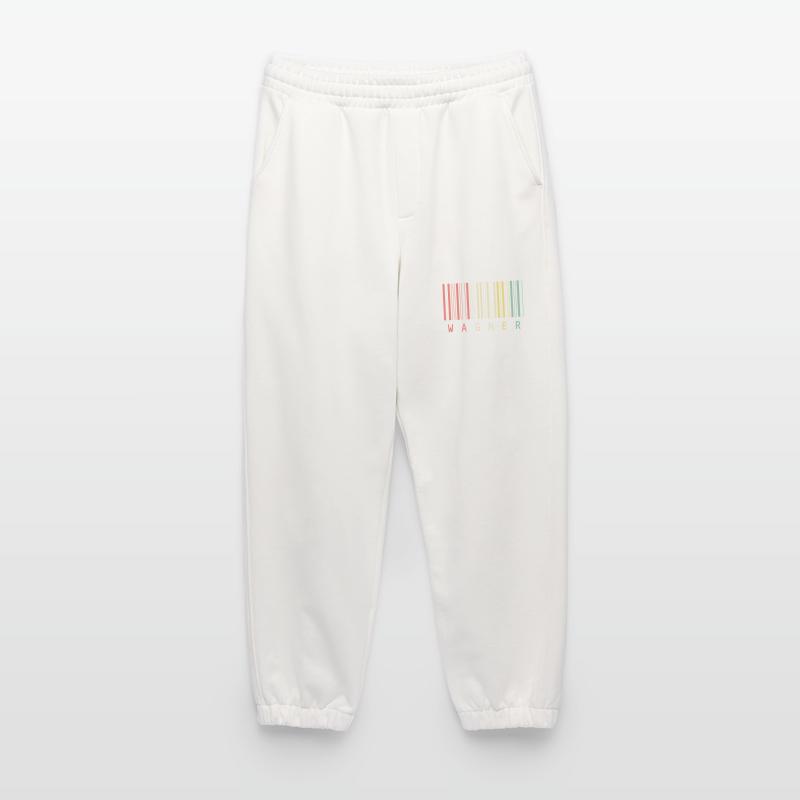 Nom de style de code-barres unique Wagner Pantalon de jogging bio épais fabriqué en UE