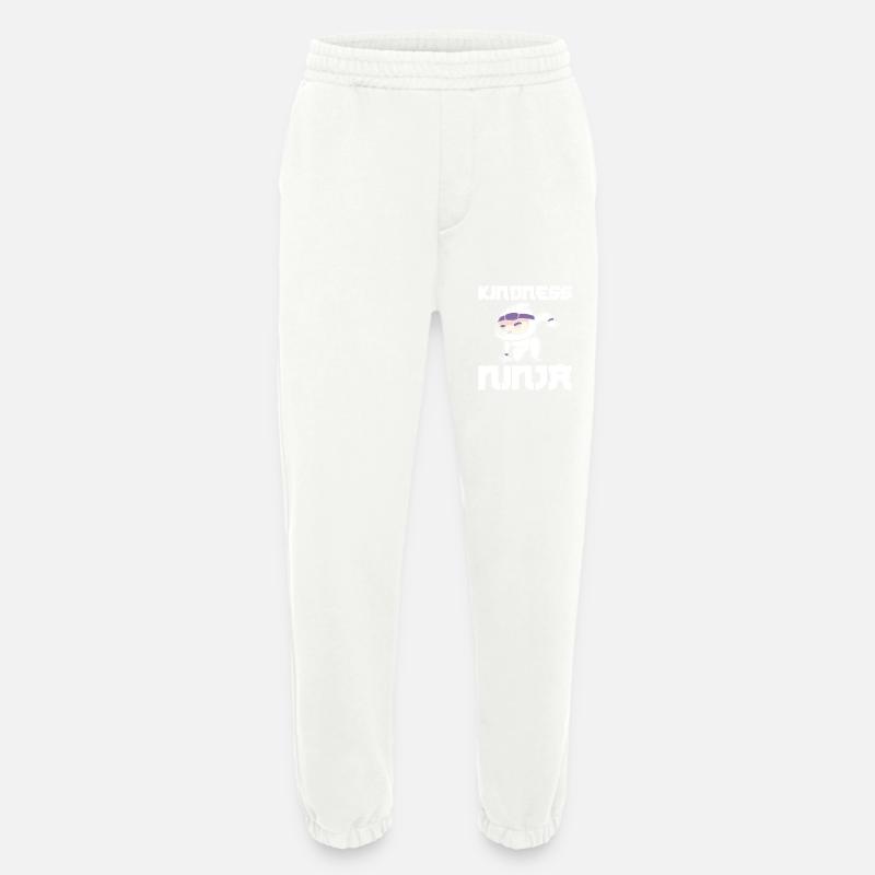 Mobbing Ninja - Heavyweight Jogginghose - made by SPREAD  - OFF WHITE