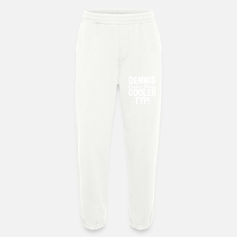 Vorname Dennis - Heavyweight Jogginghose - made by SPREAD - OFF WHITE