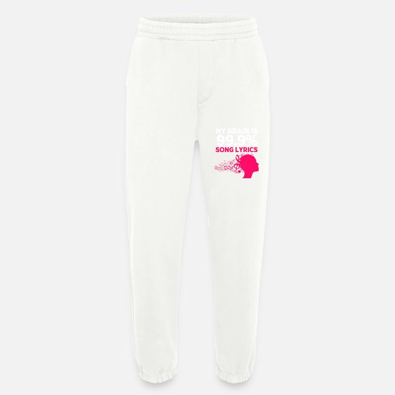 Karaoke - Heavyweight Jogginghose - made by SPREAD  - OFF WHITE