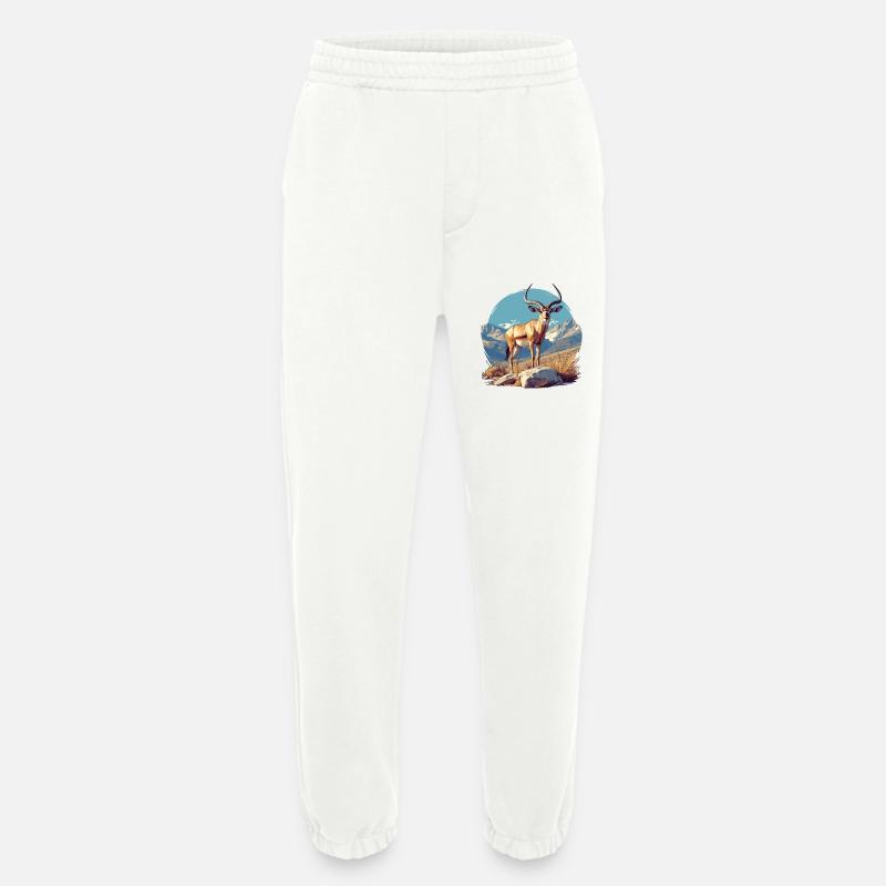 Antelope Antilopen Antilope - Heavyweight Jogginghose - made by SPREAD  - OFF WHITE